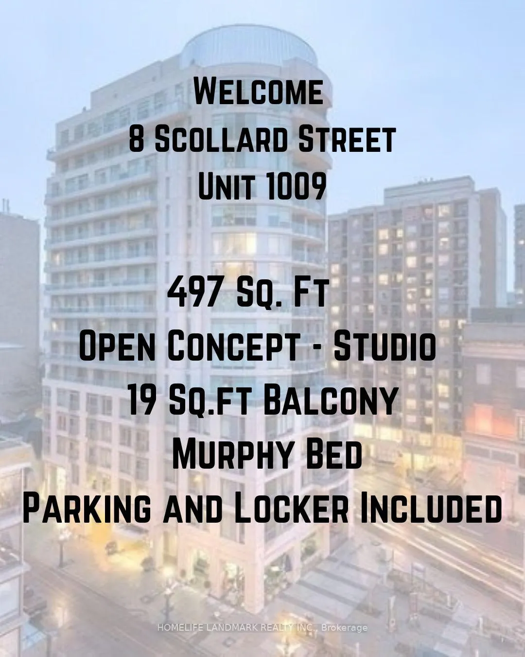 8 Scollard Street 1009, Toronto C02, ON M5R 1M2